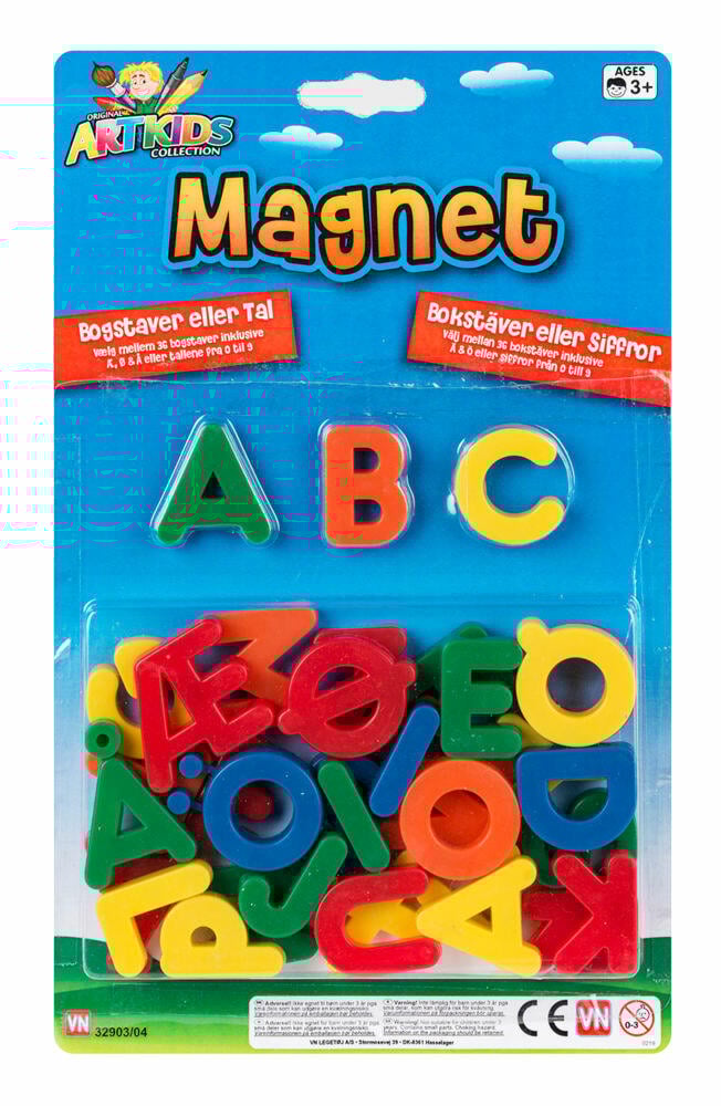 Magnetbokstaver ABC