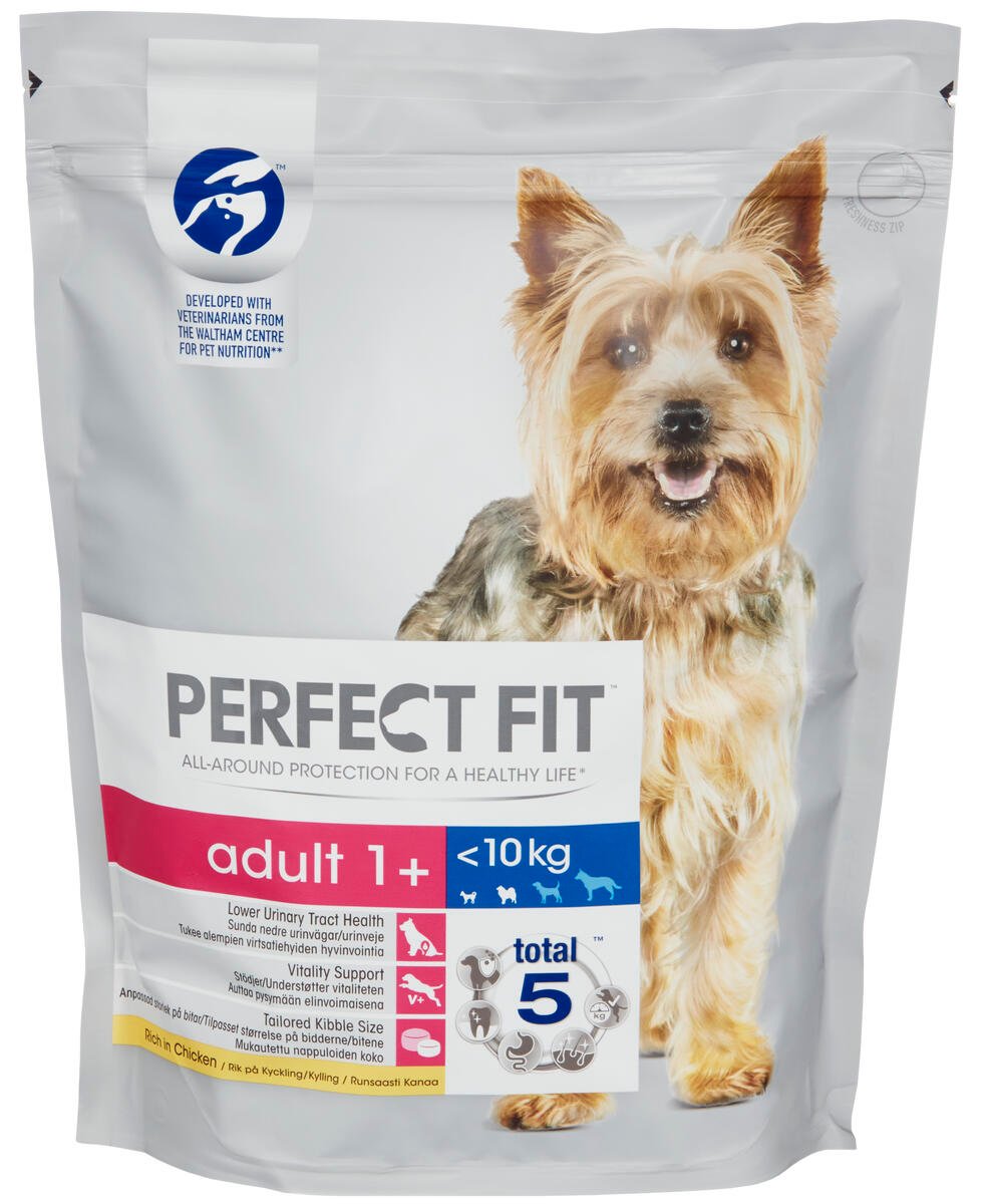 Perfect Fit Dog Adult 1+ Kylling 825g