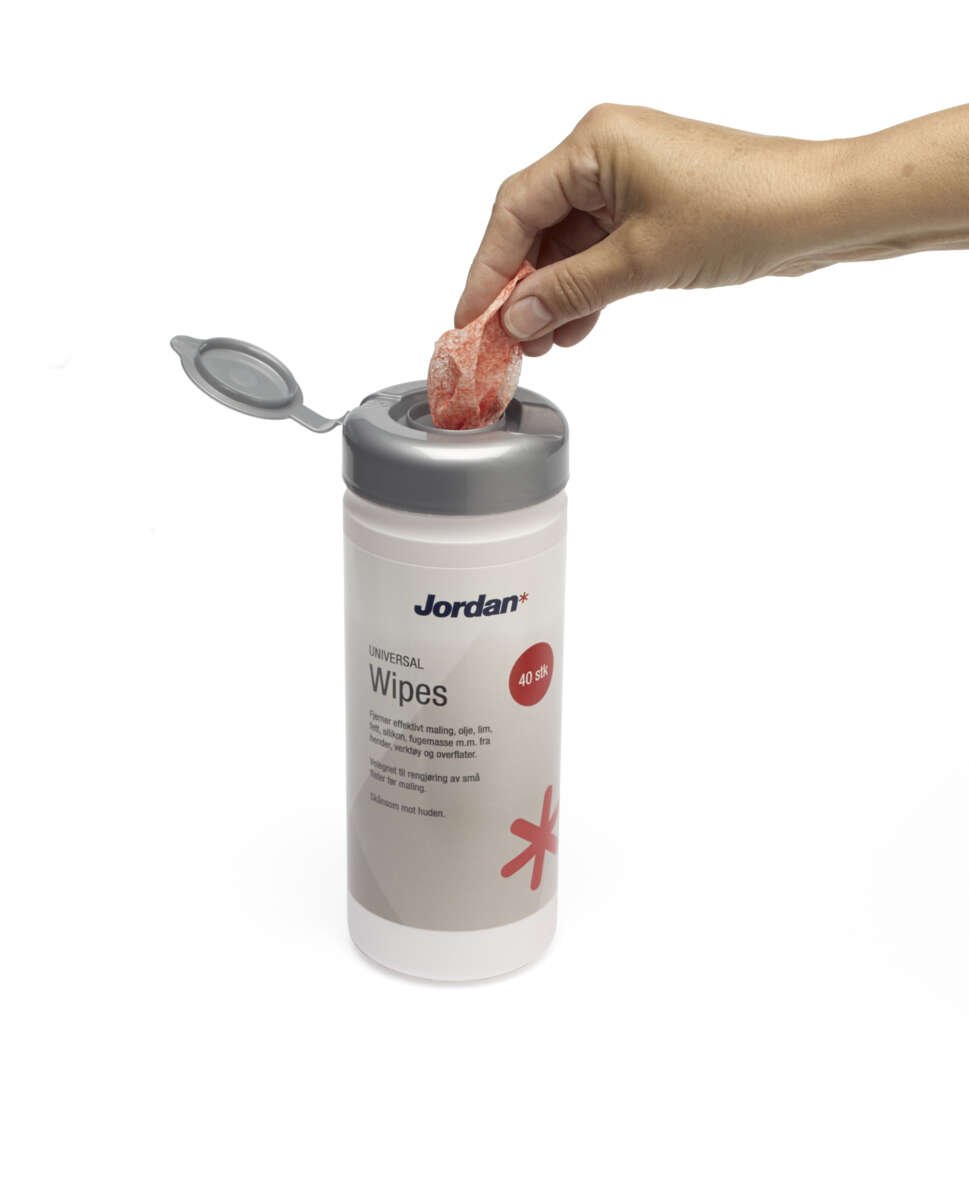 Jordan Oppussings Wipes 40stk