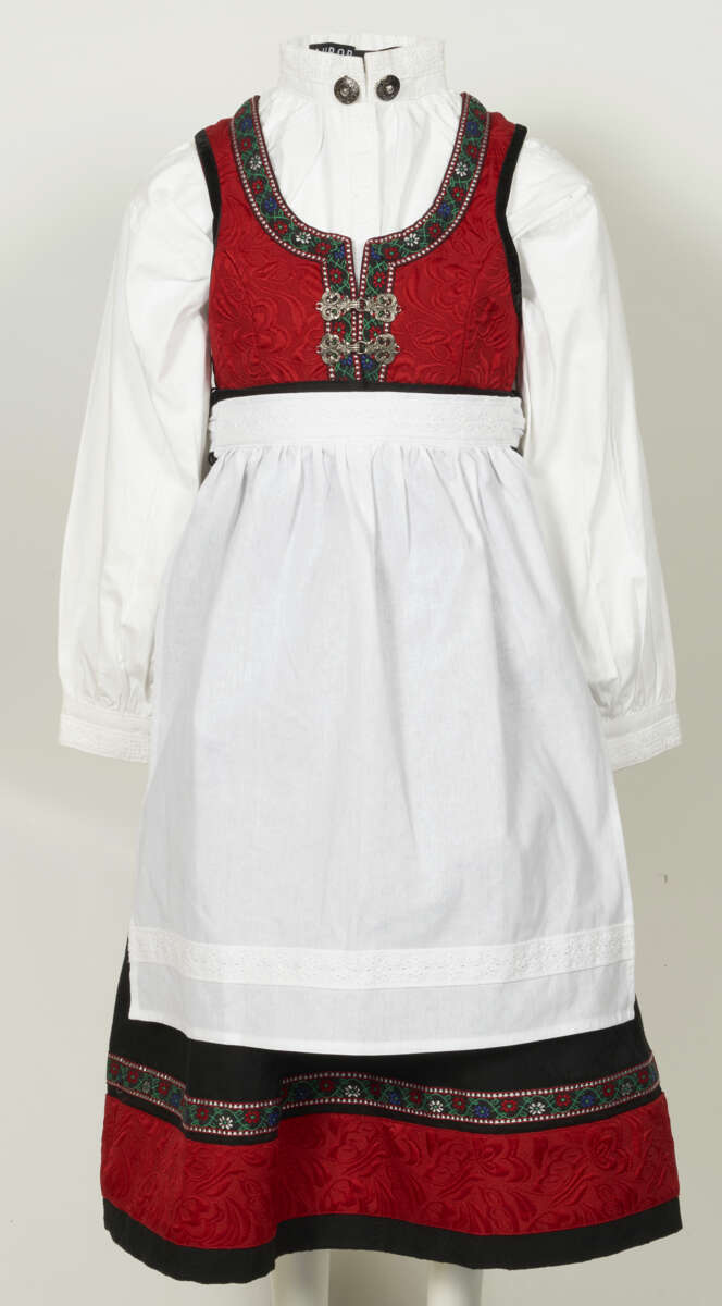 Småtroll Nora festdrakt barn