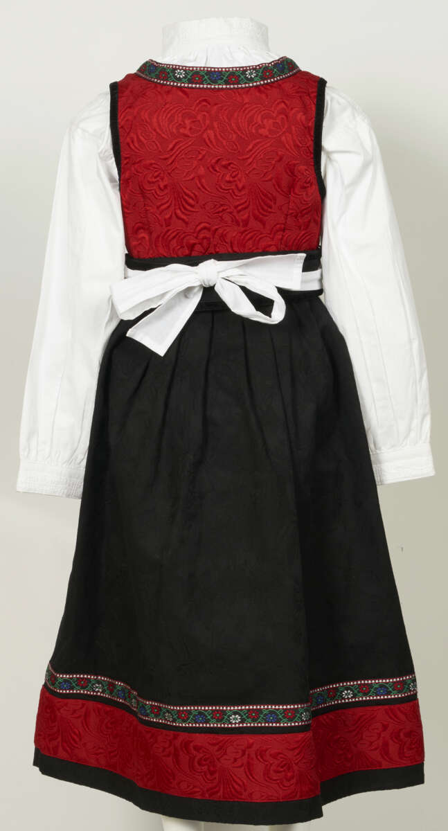 Småtroll Nora festdrakt barn