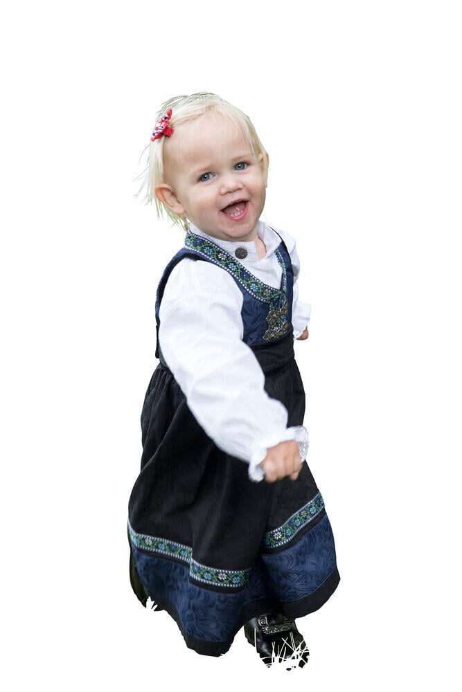 Småtroll Ida festdrakt baby
