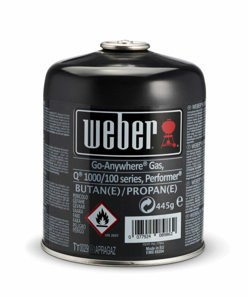 Weber 445 G engangs gassflaske
