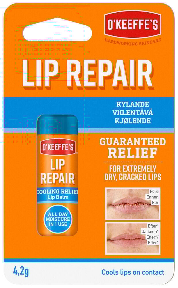 O'Keeffe's Cooling Relief leppepomade
