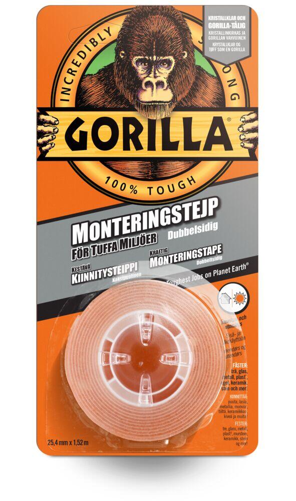 Gorilla monteringstape 1,5 m