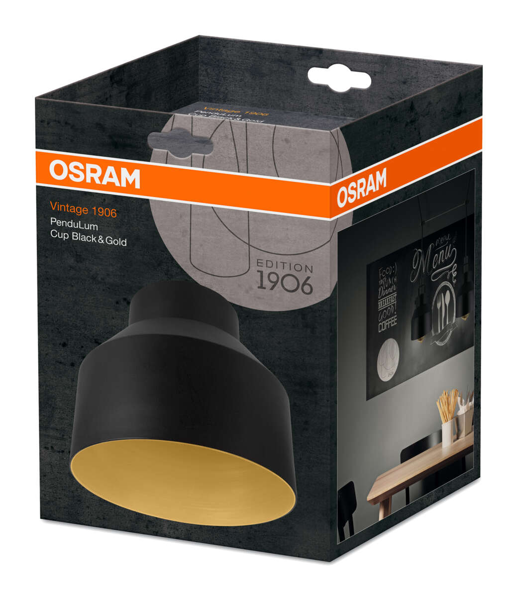 OSRAM Vintage 1906 Luminaire lampeskjerm