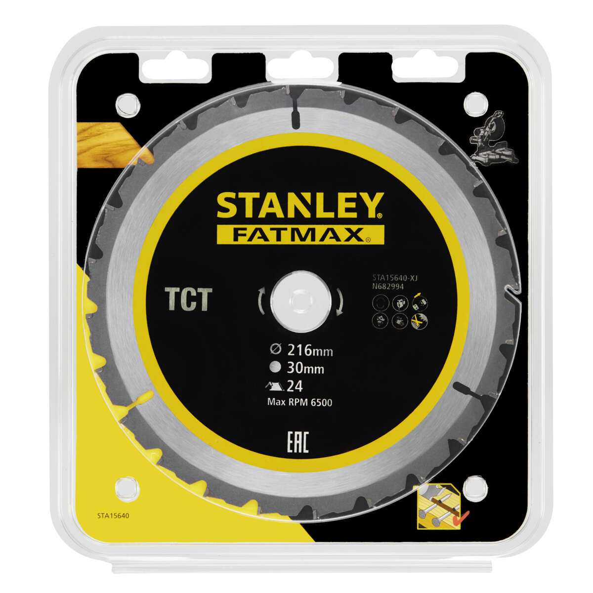 Stanley STA15640 Fatmax sagblad 216x30 mm