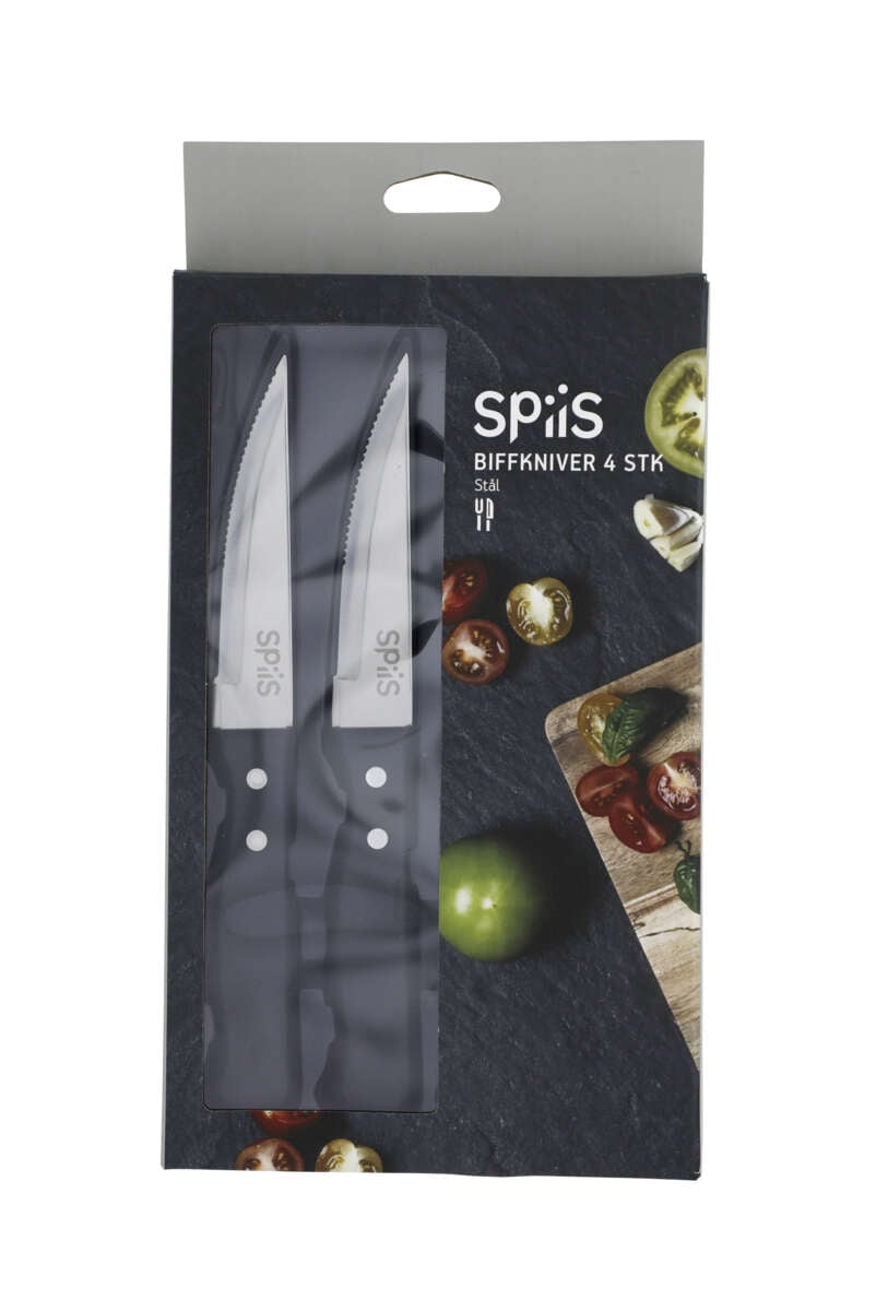 SPiiS biffkniver 4 pk