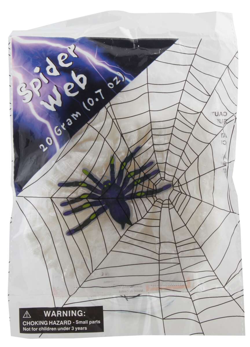 Halloween spindelvev