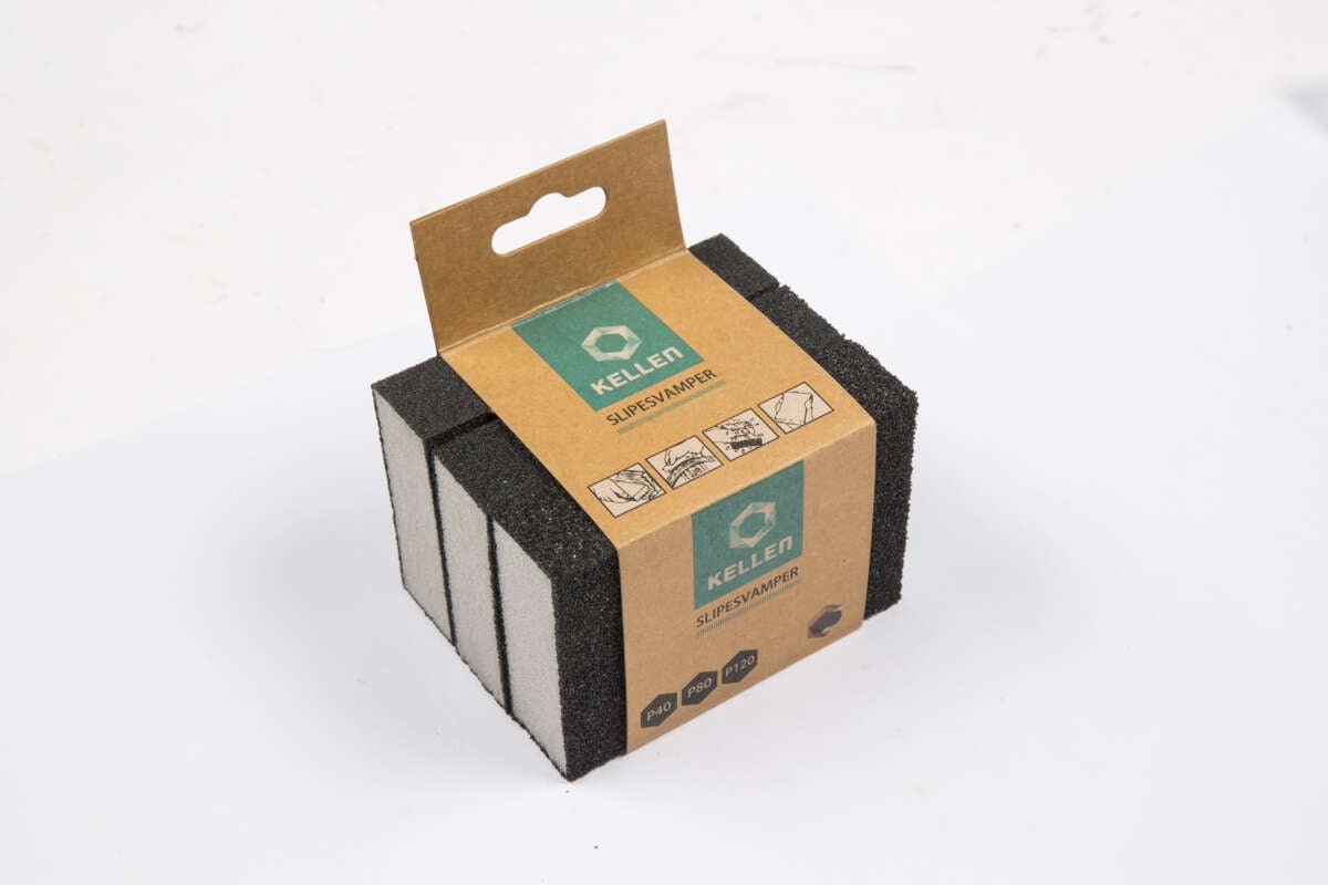 Kellen slipesvamper 3-pk