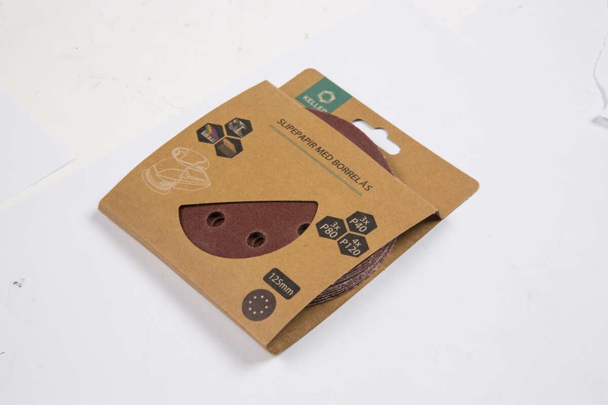 Kellen slipepapir 10-pk