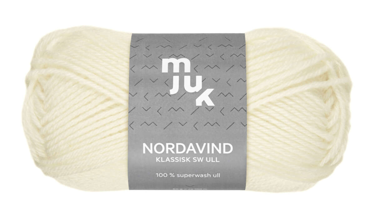 Mjuk Nordavind ullgarn