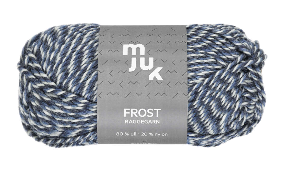 Mjuk Frost raggegarn