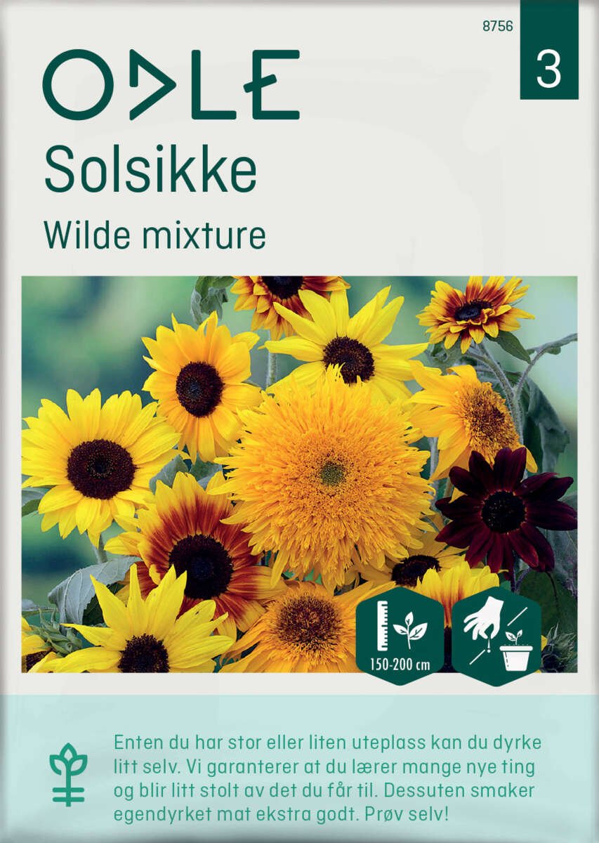 Odle 'Wilde mixture' solsikke frø