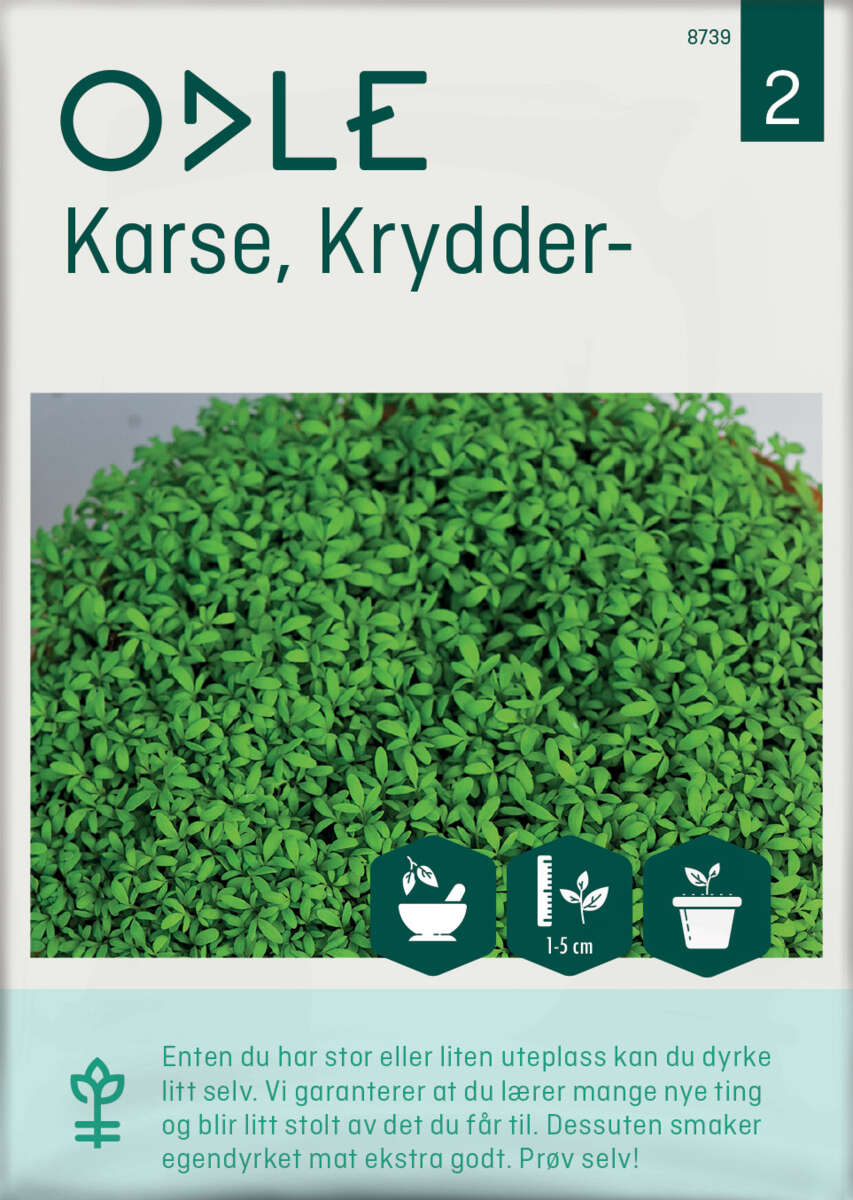 Odle krydder karse frø