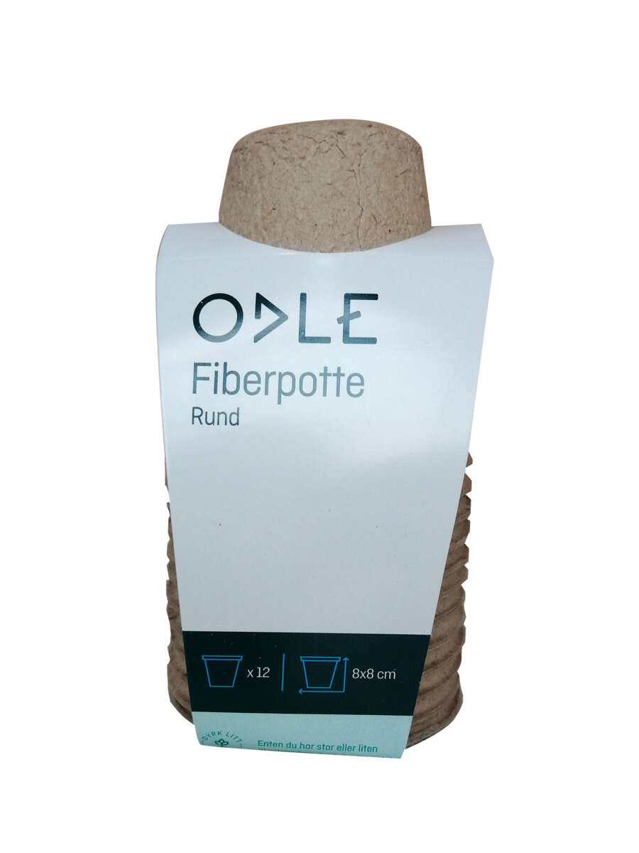 Odle fiberpotter rund 12-pk