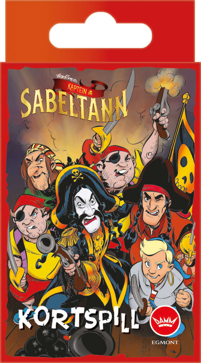 Kortspill Kaptein Sabeltann