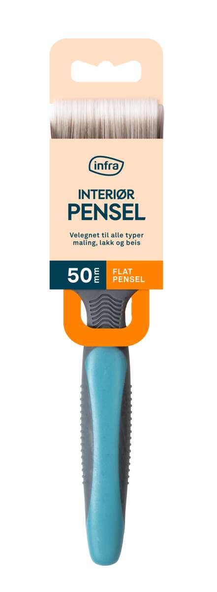 Infra flat interiør pensel