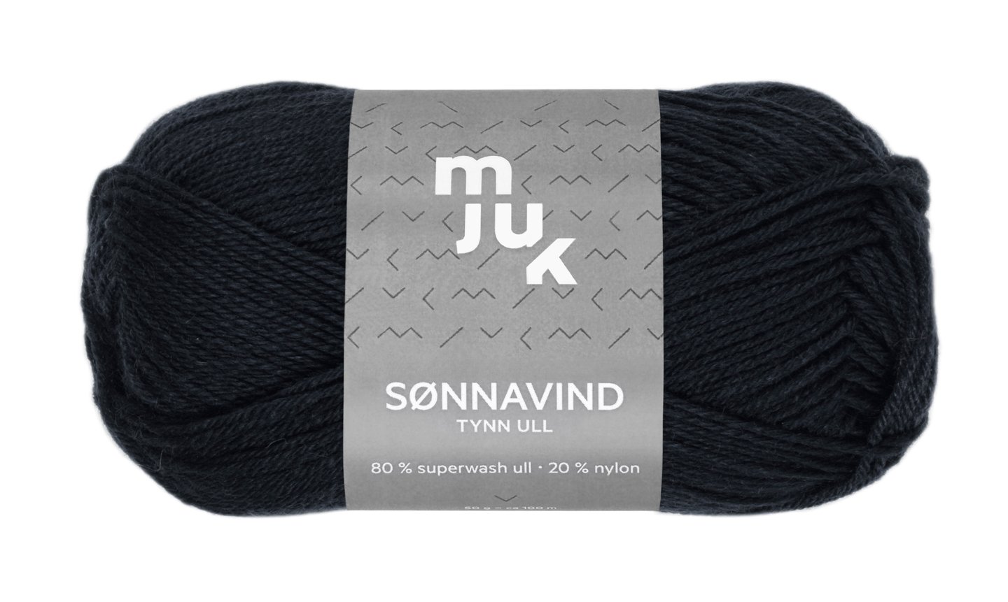 Mjuk Sønnavind ullgarn