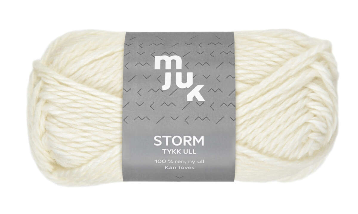 Mjuk Storm Tykk ullgarn
