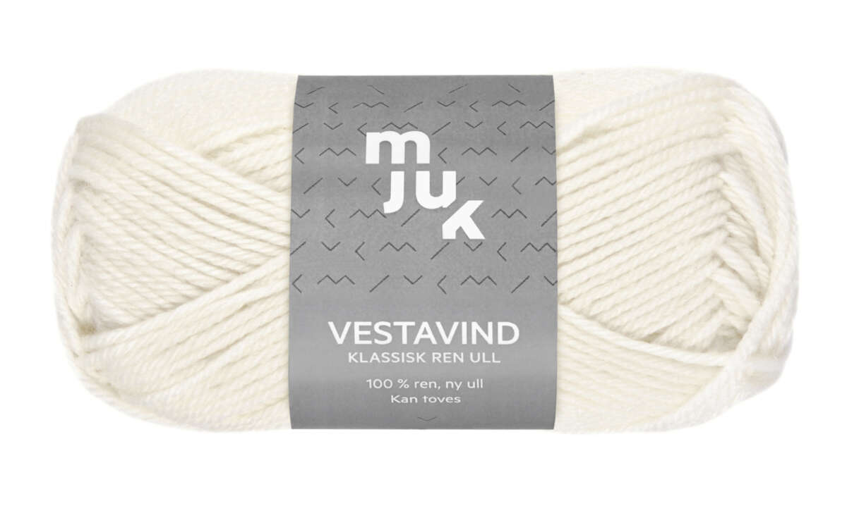 Mjuk Vestavind ullgarn
