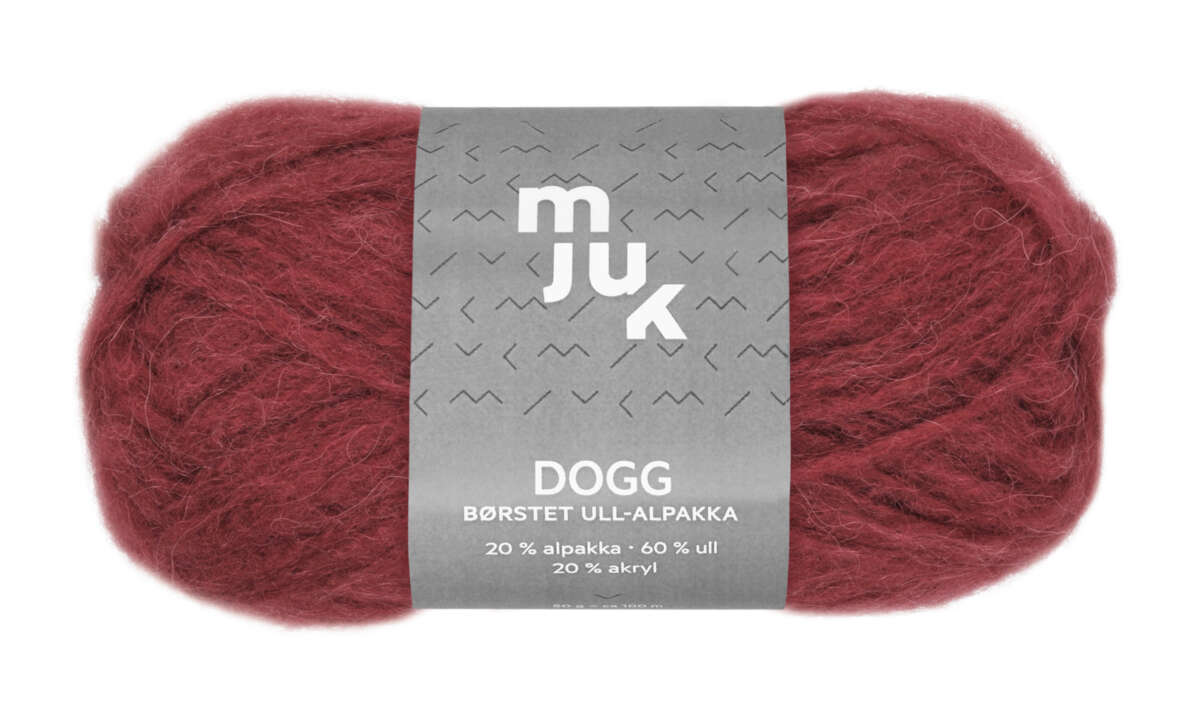 Mjuk Dogg børstet ullgarn