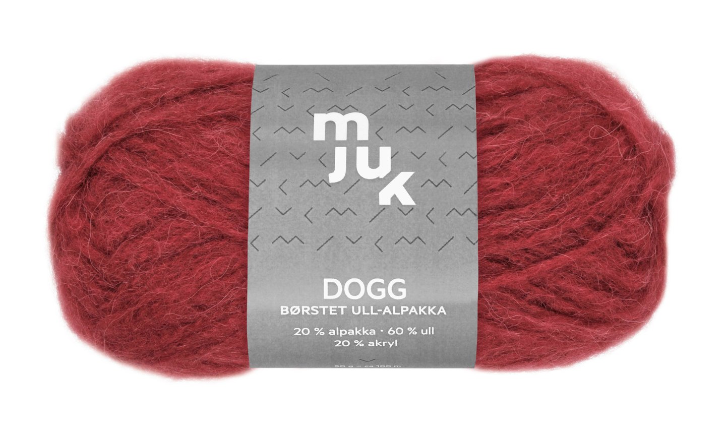Mjuk Dogg børstet ullgarn
