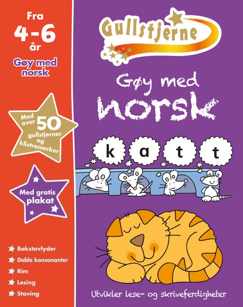 Gøy med norsk - gullstjerne 4-6 år