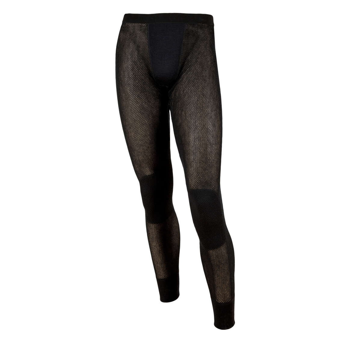 Janus Black Wool Mesh ullongs herre