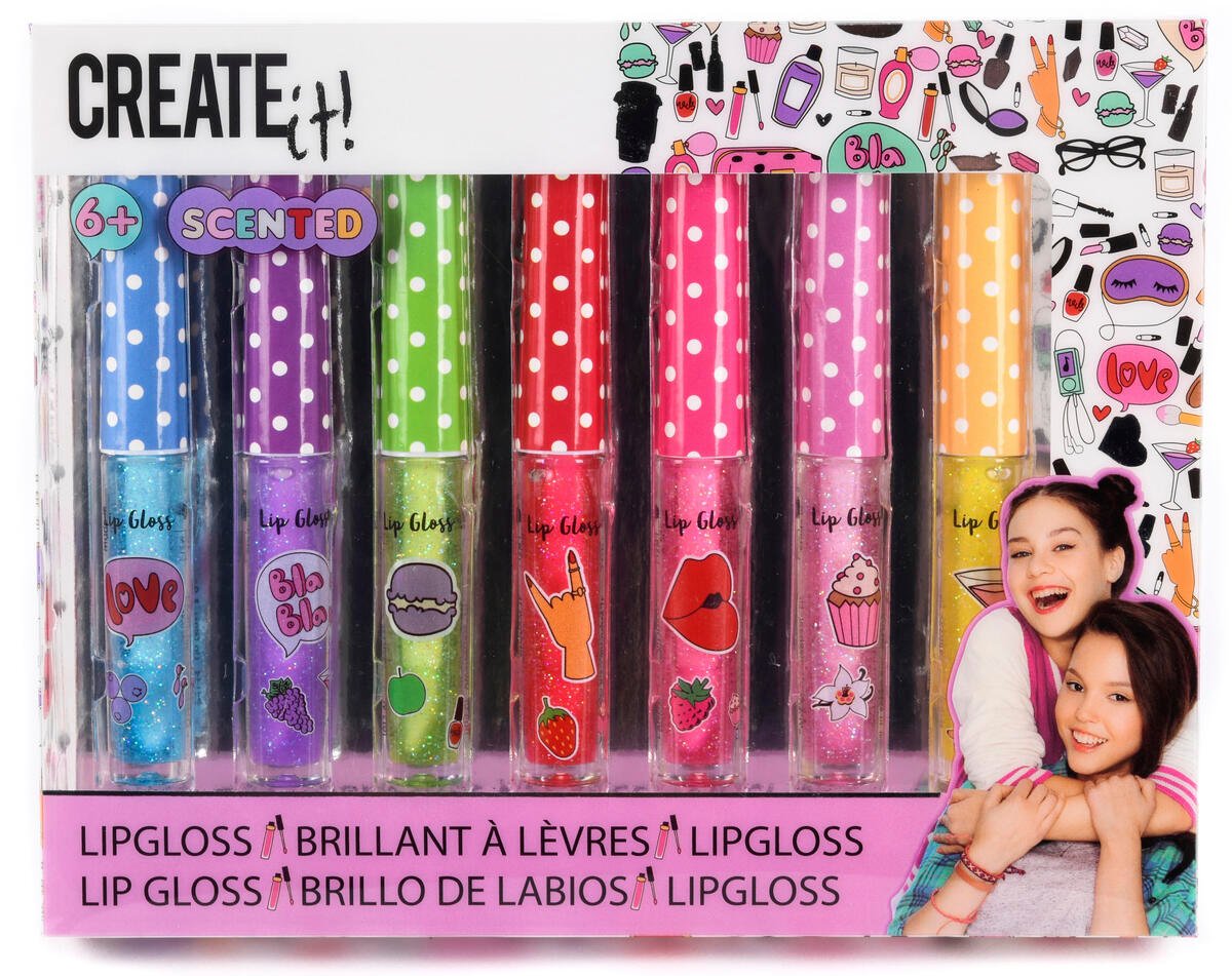 CREATE IT! Lipgloss med glitter