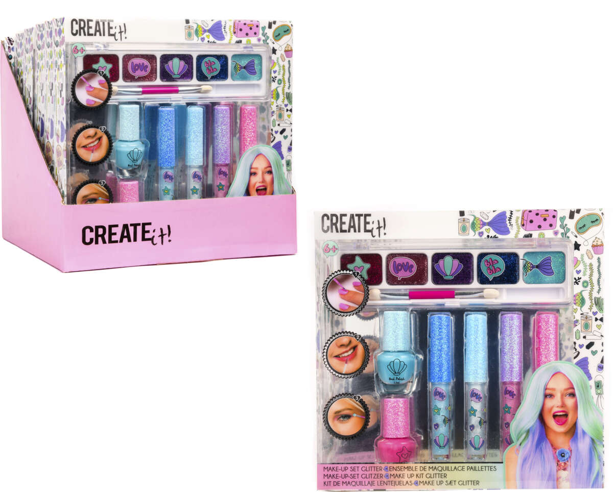 CREATE IT! Sminkesett med glitter