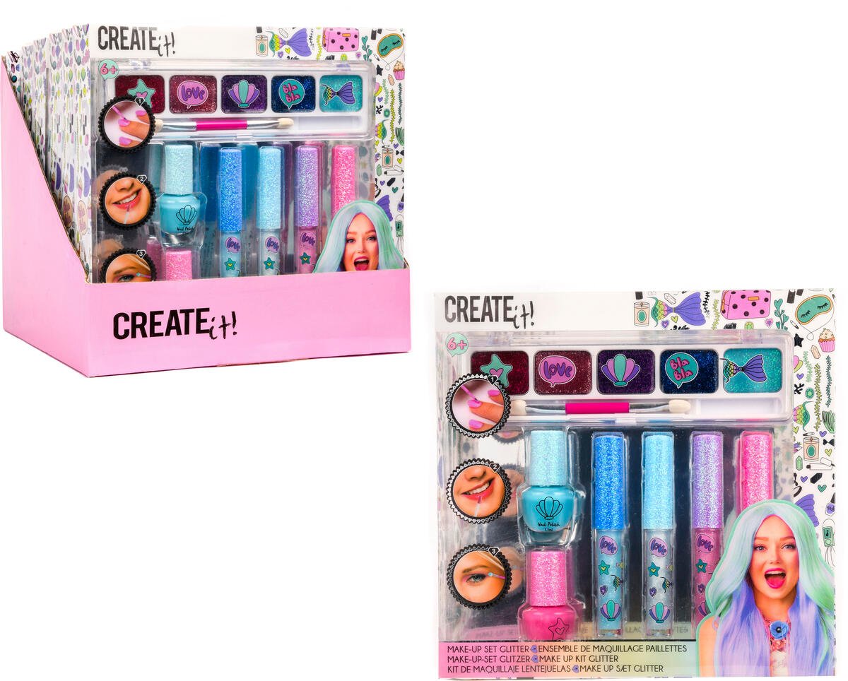 CREATE IT! Sminkesett med glitter
