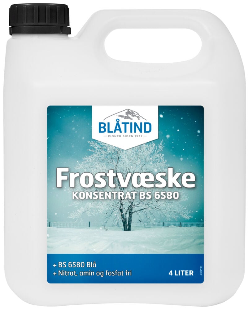 Blåtind konsentrat BS 6580 frostvæske