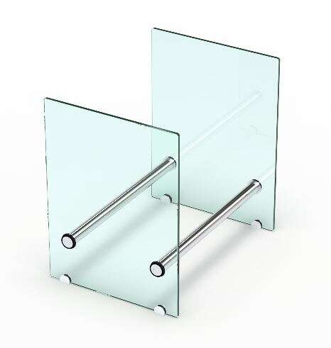 Tolmer vedstabler i glass 40 cm