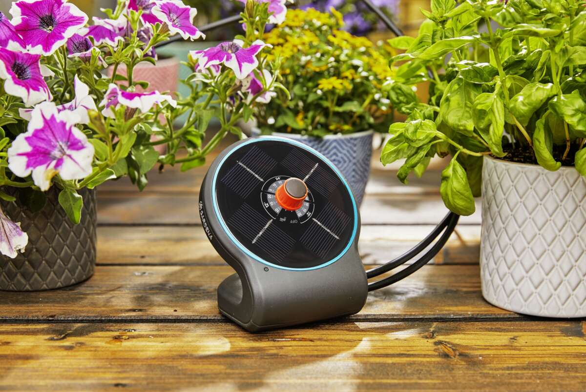 GARDENA AquaBloom solcelledrevet vanning
