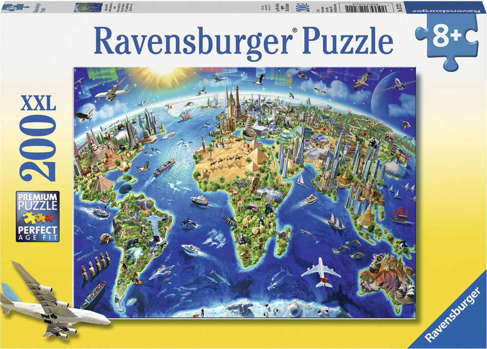 Ravensburger Puzzle Puslespill Verden