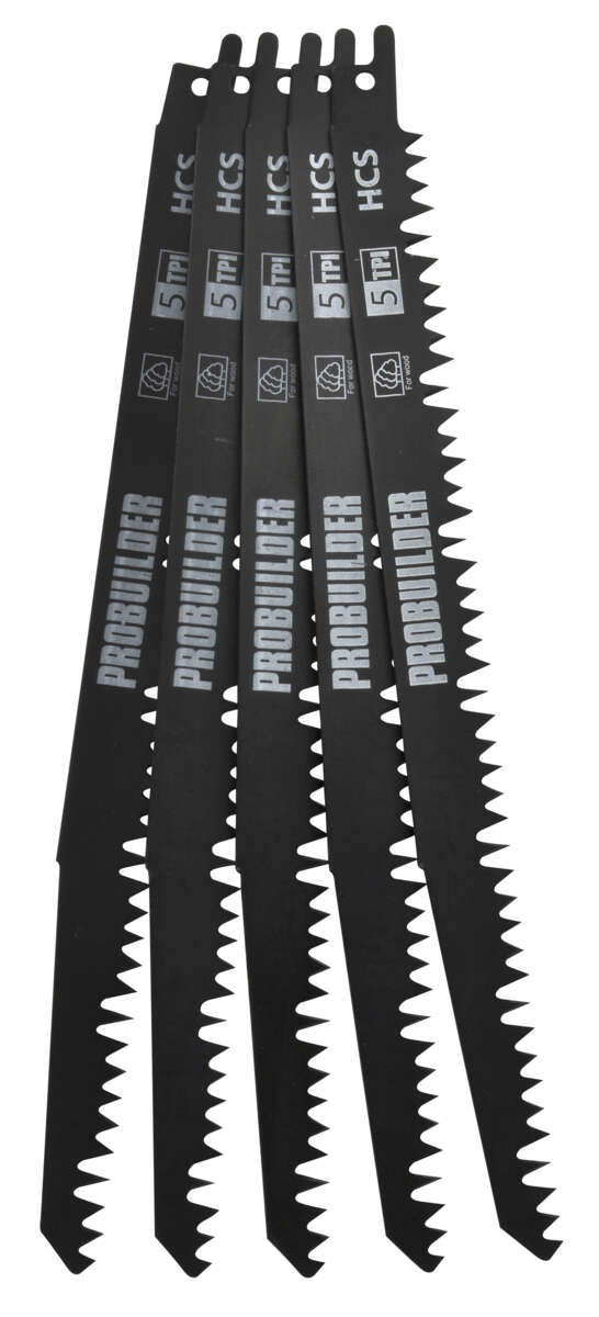 Probuilder bajonettsagblad 240 mm HCS, 5 stk