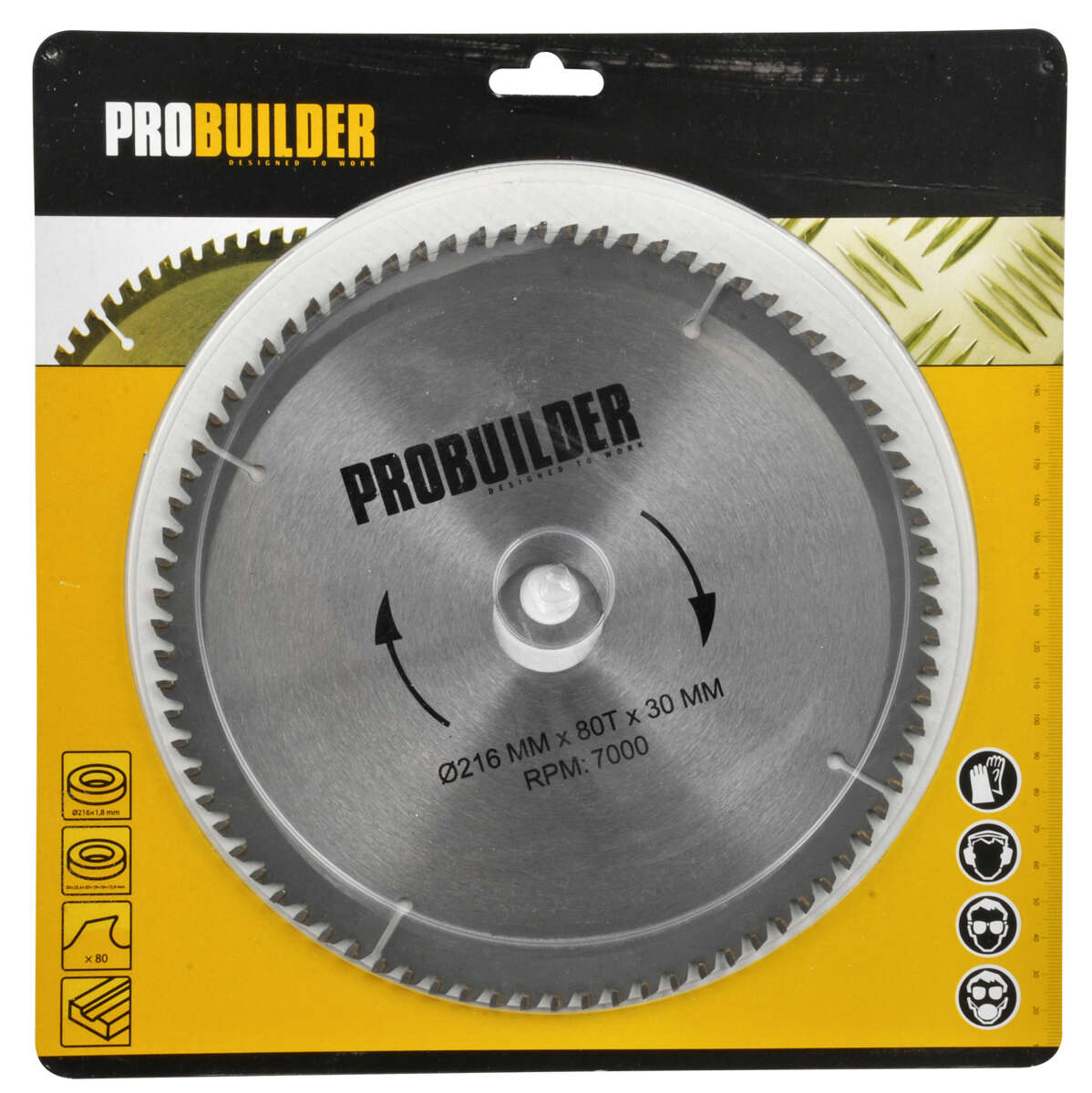 Sagblad 216X30X2 T80