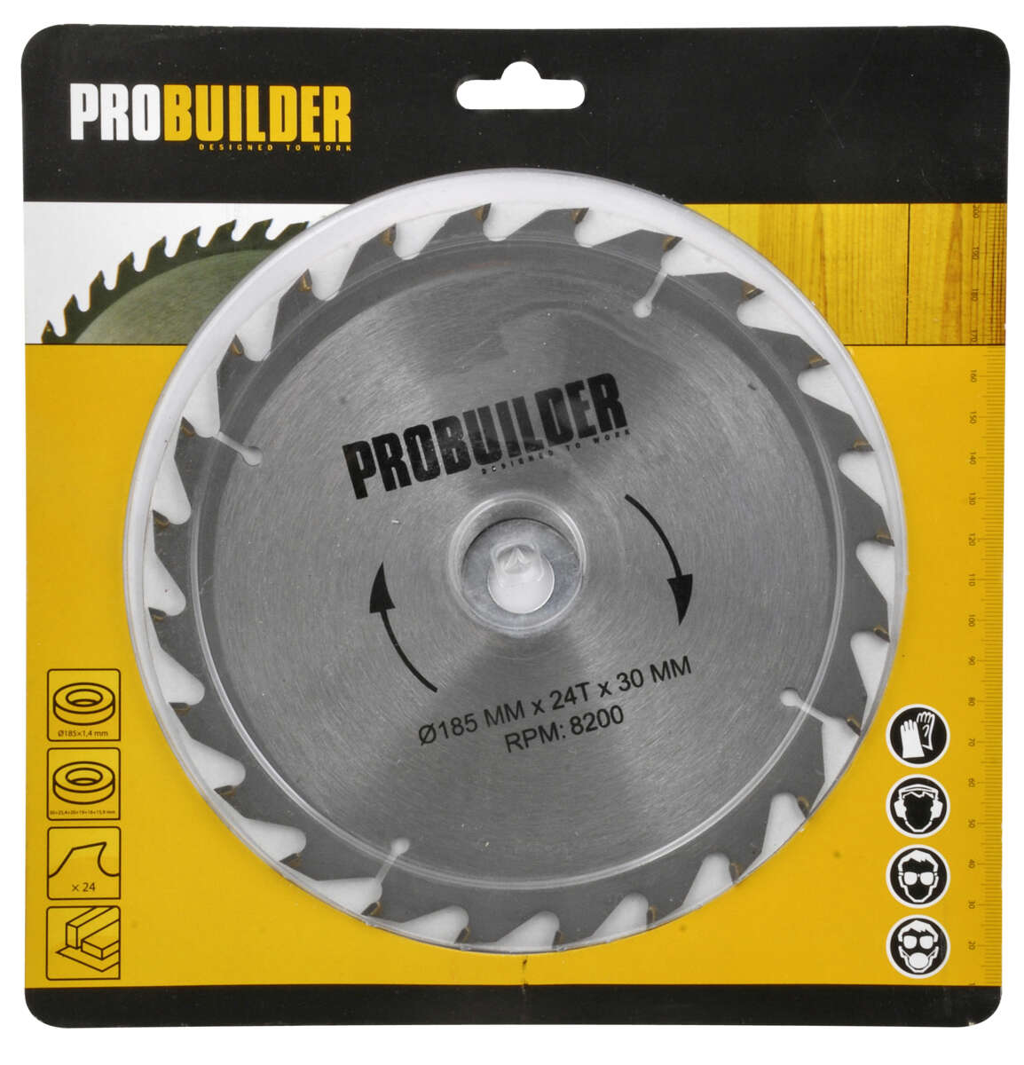 Sagblad 185X30X2,8 T24