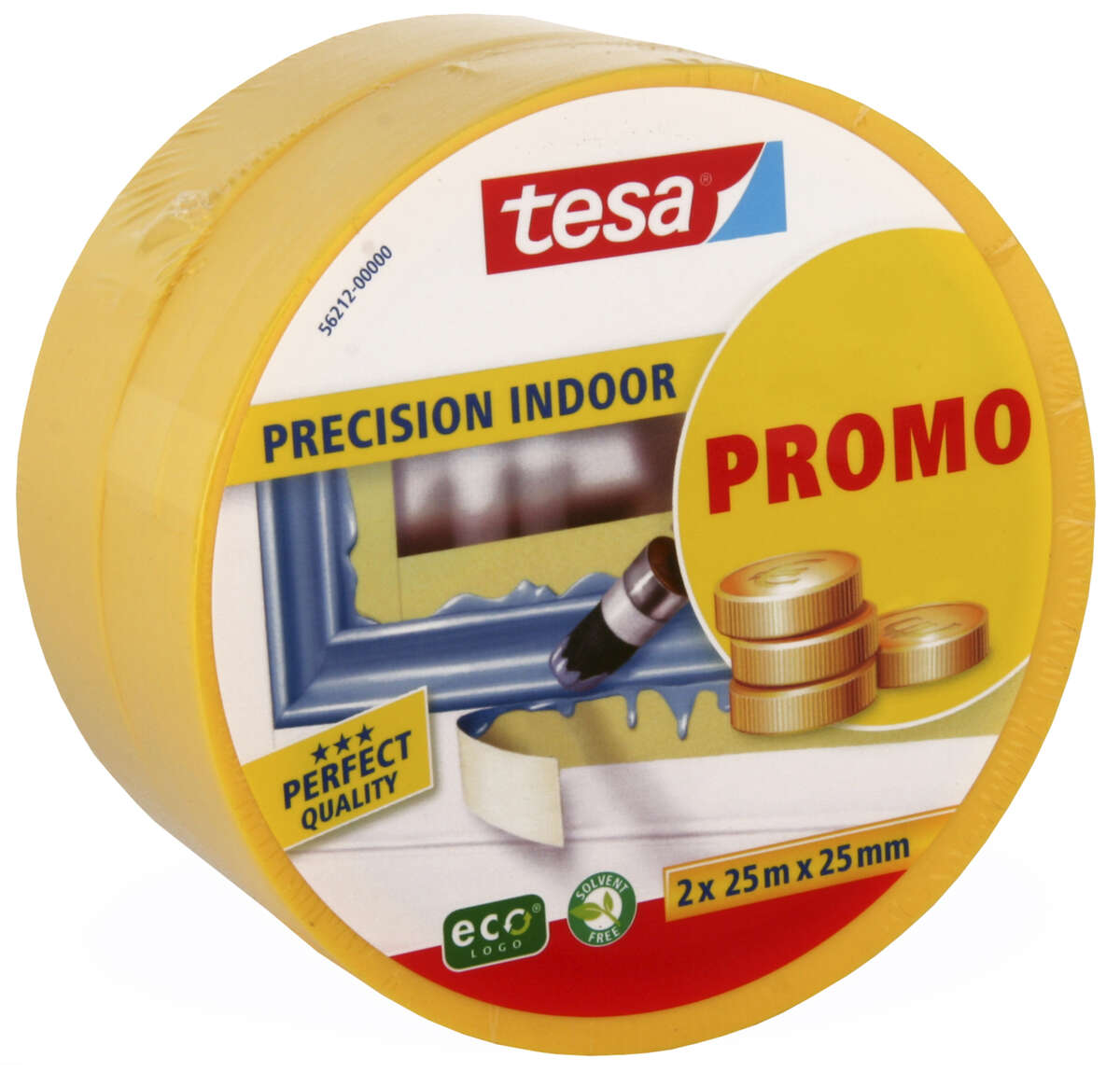 Tesa Precision Indoor malertape 2-pk