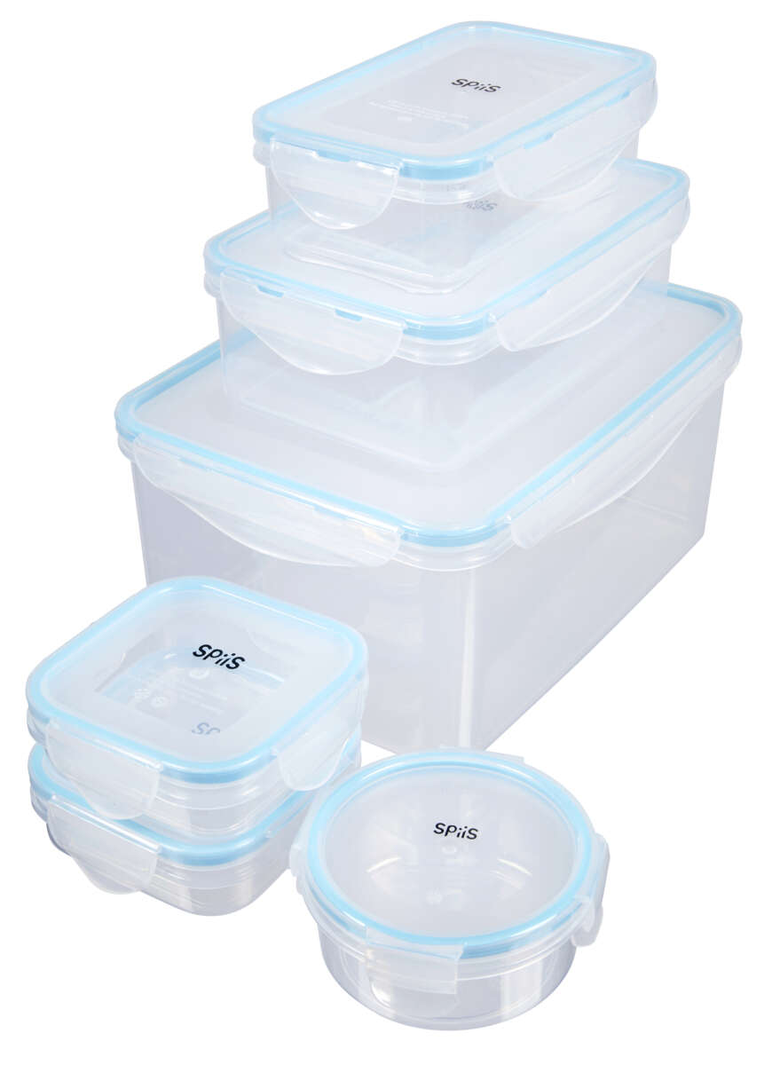 SPiiS Mo matoppbevaringsbokser 6pk