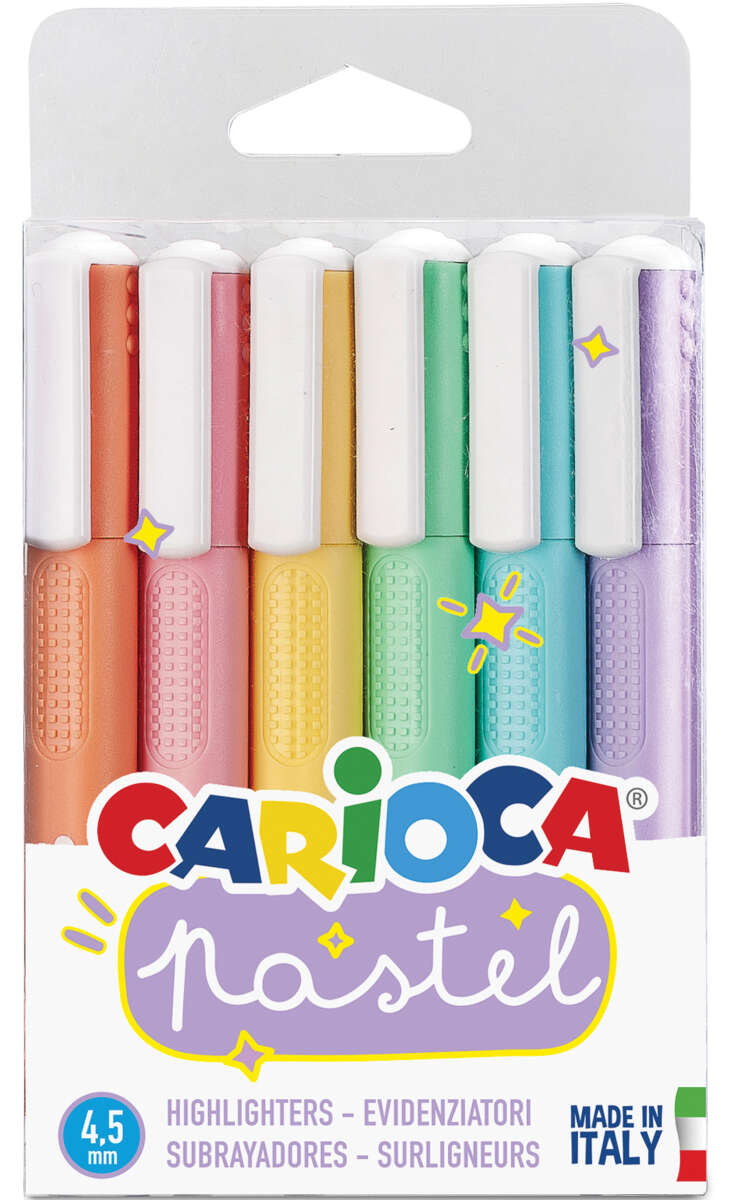 Carioca Pastell merkepenner