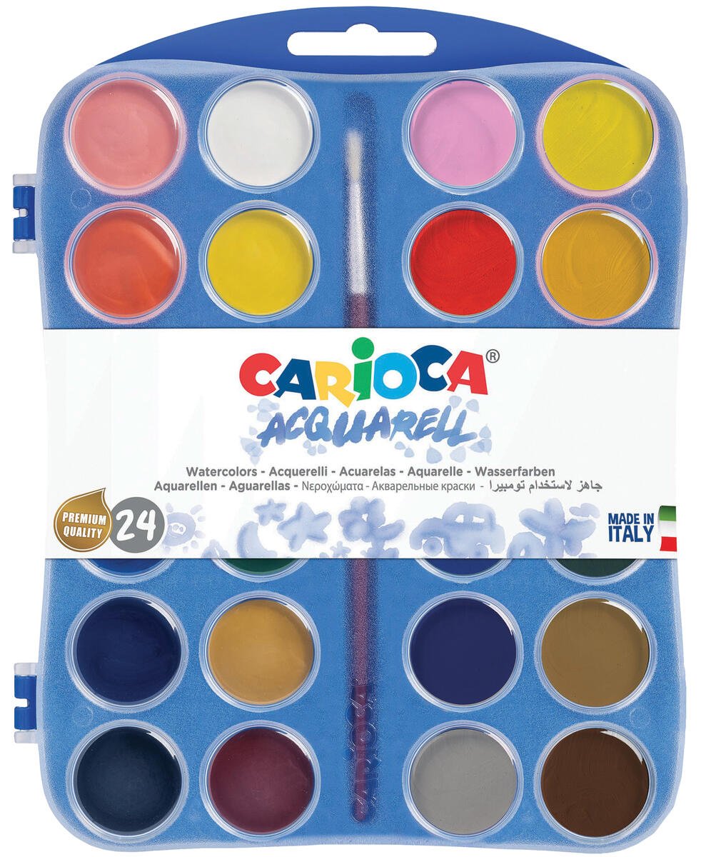 Carioca vannmaling i skrin