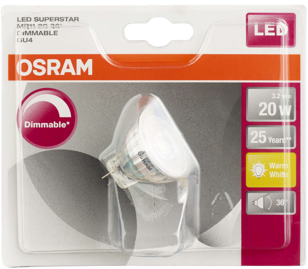 Osram LED Superstar MR11 spot