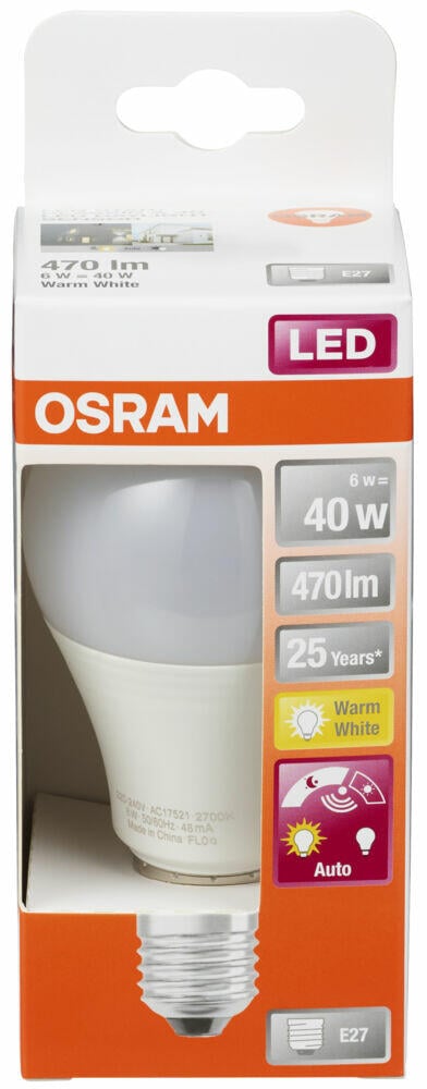 Ledvance LED DAYLIGHT SENSOR CLASSIC A pære