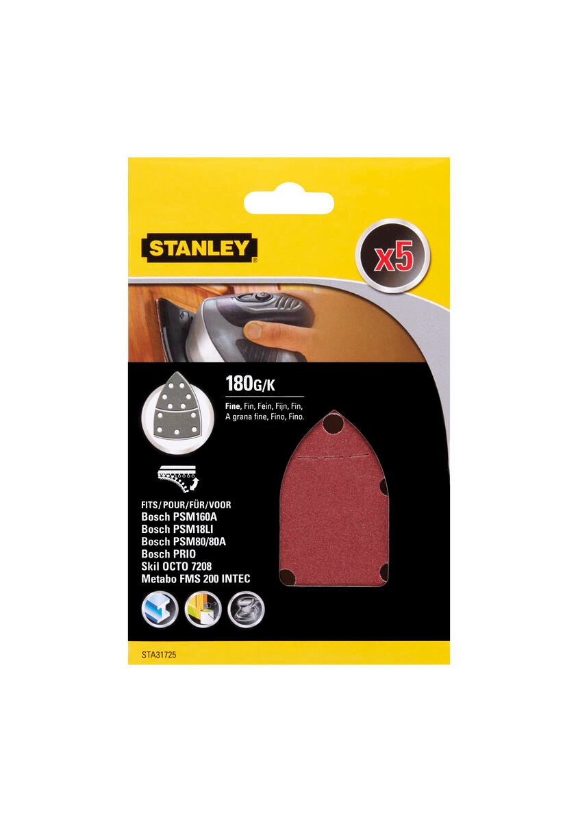 Stanley  STA31725-XJ slipepapir 5-pk