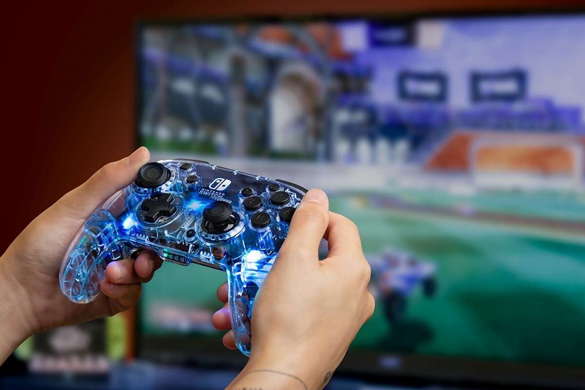 PDP Afterglow Wireless DeLuxe+ controller for Nintendo Switch™