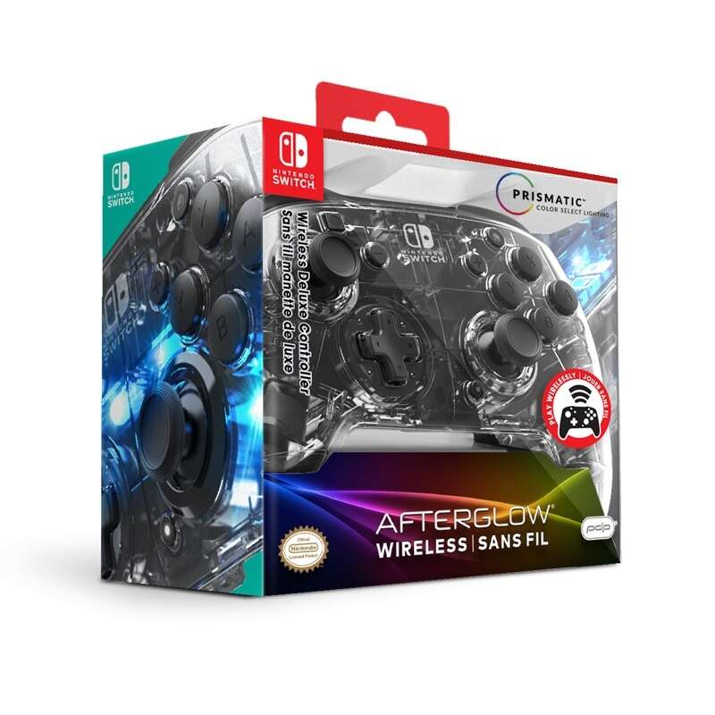 PDP Afterglow Wireless DeLuxe+ controller for Nintendo Switch™