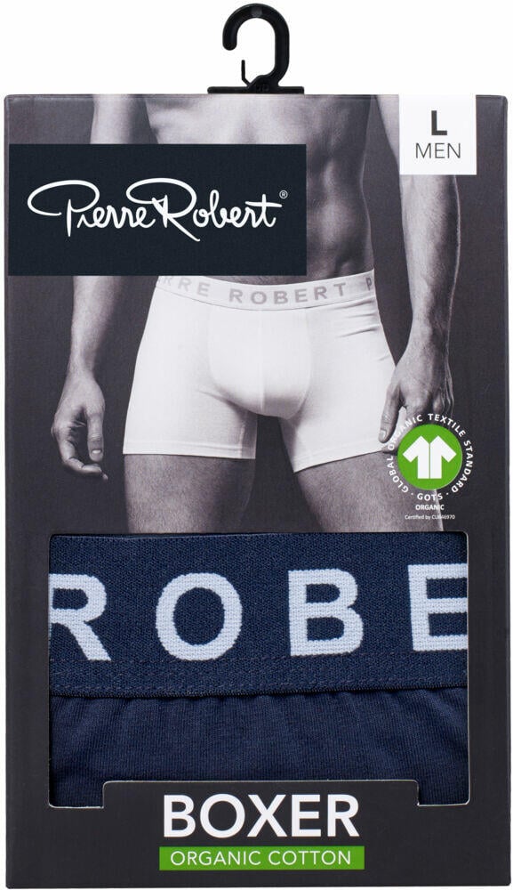 Pierre Robert 1pk herreboxer i bomull