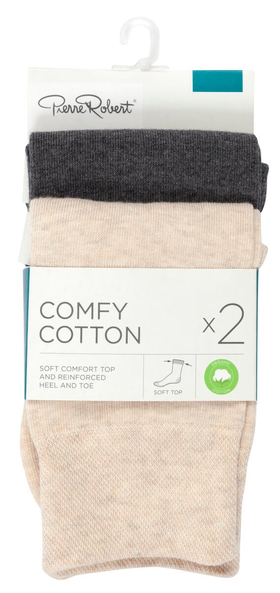 Pierre Robert Comfy socks 2pk